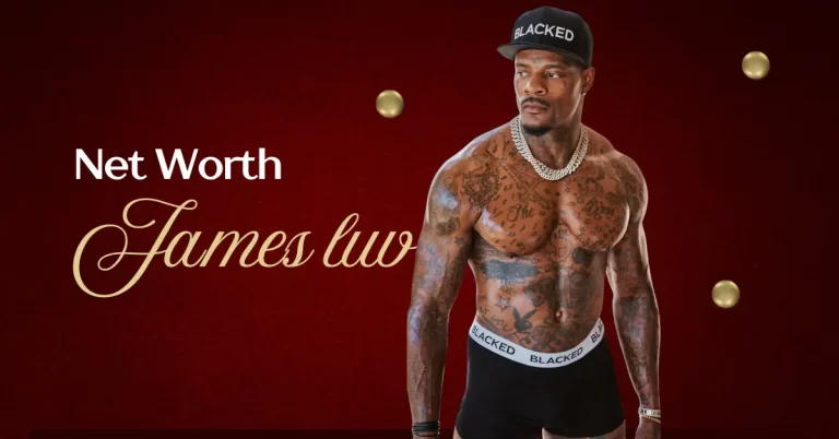 "A confident, tattooed Jason Luv stands shirtless in a tropical setting, visually representing his bold persona and financial success—perfect for an article on Jason Luv net worth."
