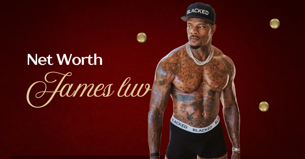 "A confident, tattooed Jason Luv stands shirtless in a tropical setting, visually representing his bold persona and financial success—perfect for an article on Jason Luv net worth."