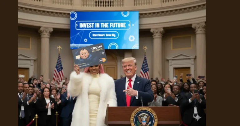 Nicki Minaj is Backing the "Trump Accounts"